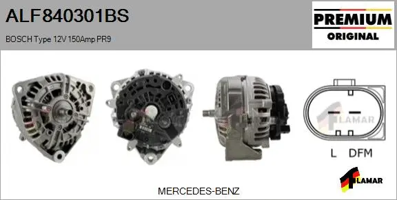 Alternator (ALF840301BS)