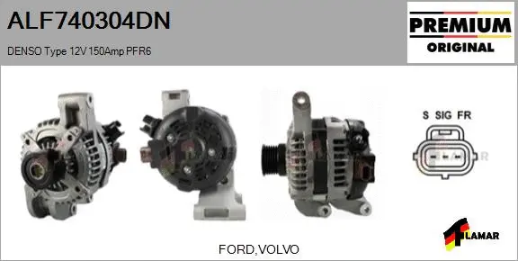 Alternator (ALF740304DN)