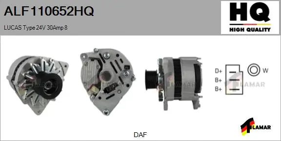 Alternator (ALF110652HQ)