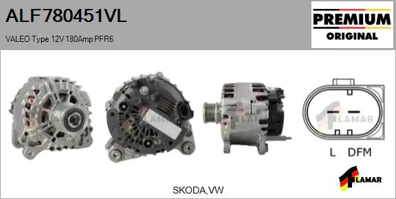 Alternator (ALF780451VL)