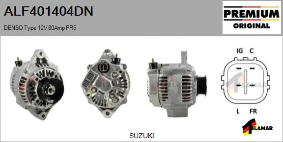 Alternator (ALF401404DN)