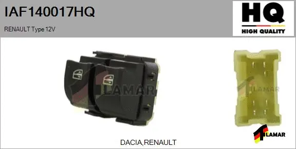 Switch, window regulator (IAF140017HQ)