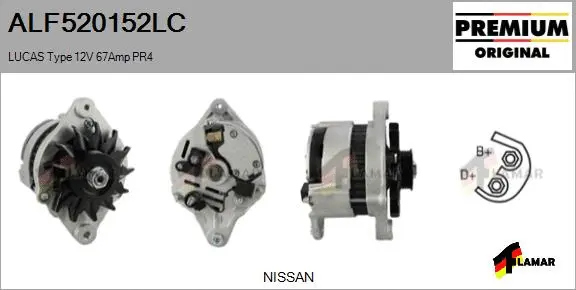 Alternator (ALF520152LC)