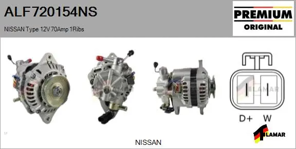 Alternator (ALF720154NS)