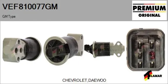 EGR Valve (VEF810077GM)