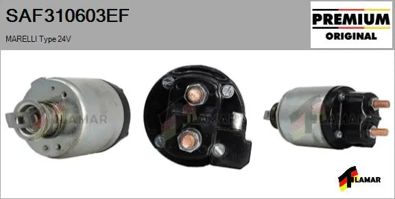 Solenoid Switch, starter (SAF310603EF)