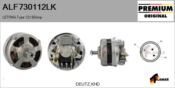 Alternator (ALF730112LK)