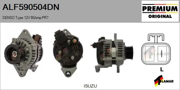 Alternator (ALF590504DN)
