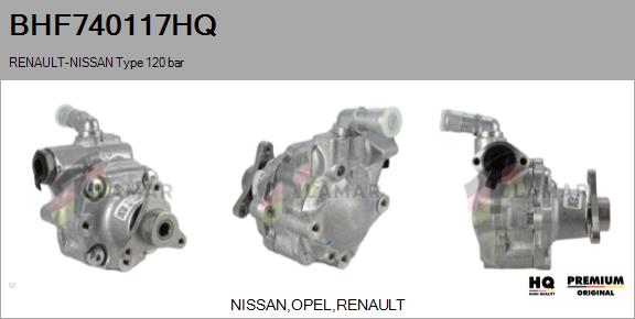 Hydraulic Pump, steering (BHF740117HQ)