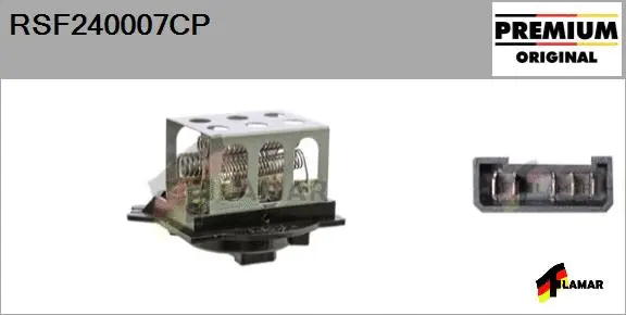 Resistor, interior blower (RSF240007CP)