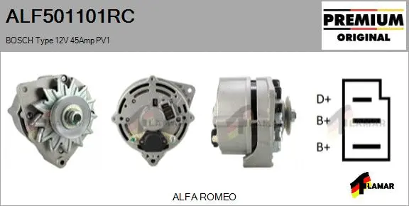 Alternator (ALF501101RC)