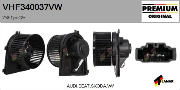 Interior Blower (VHF340037VW)
