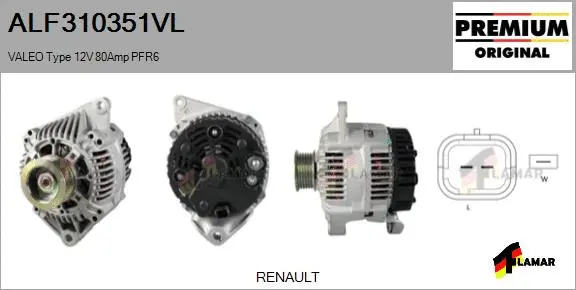 Alternator (ALF310351VL)