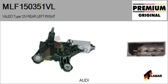 Wiper Motor (MLF150351VL)