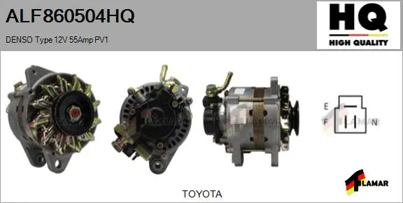 Alternator (ALF860504HQ)