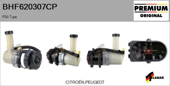 Hydraulic Pump, steering (BHF620307CP)