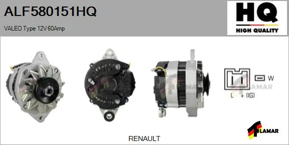 Alternator (ALF580151HQ)