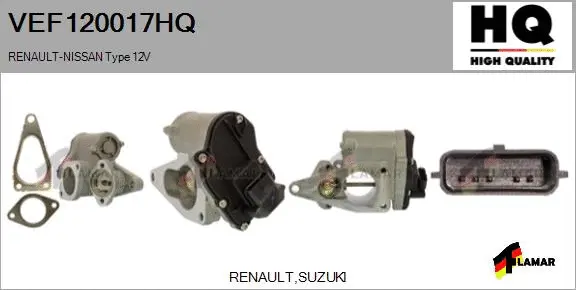 EGR Valve (VEF120017HQ)