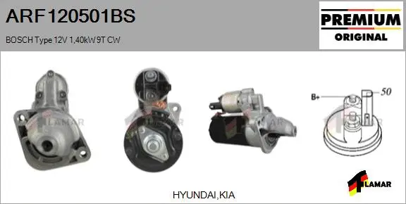 Starter (ARF120501BS)