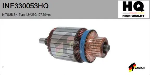 Armature, starter (INF330053HQ)