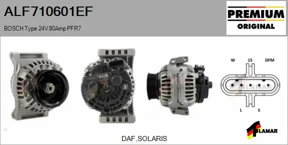 Alternator (ALF710601EF)