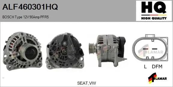 Alternator (ALF460301HQ)
