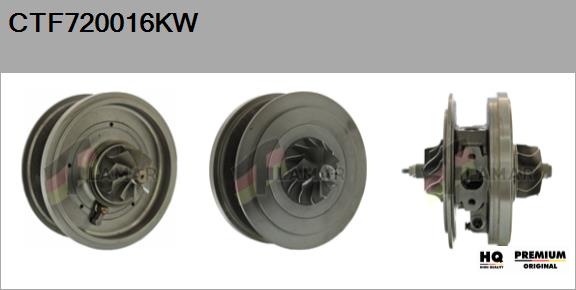 Core assembly, turbocharger (CTF720016KW)