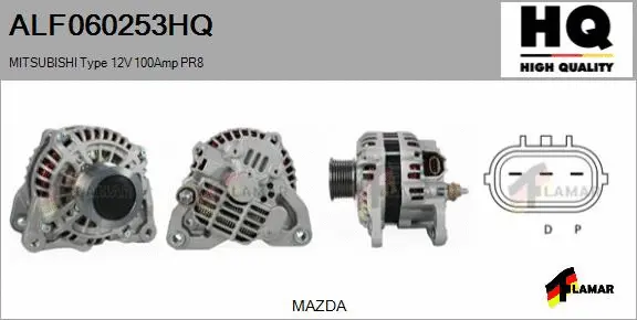 Alternator (ALF060253HQ)