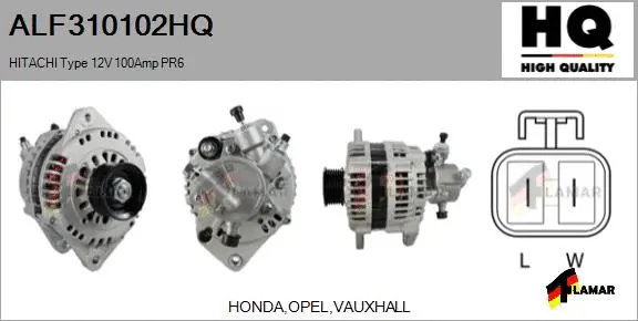 Alternator (ALF310102HQ)