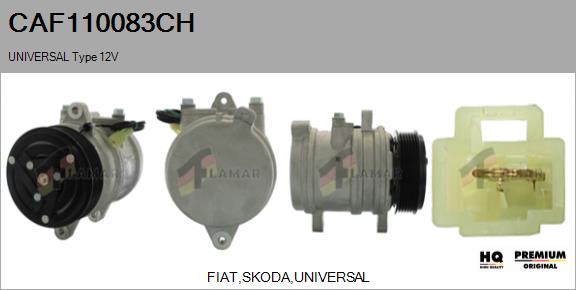 Compressor, air conditioning (CAF110083CH)