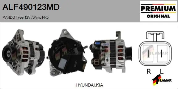 Alternator (ALF490123MD)