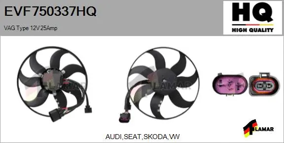 Fan, engine cooling (EVF750337HQ)