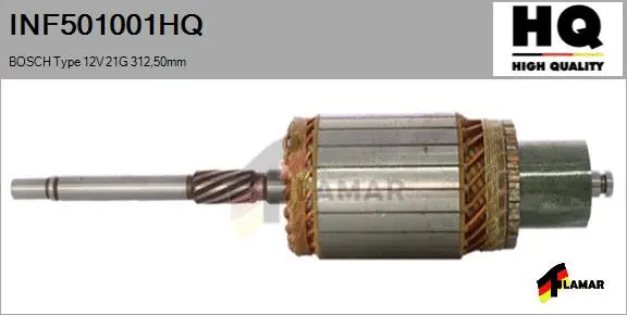 Armature, starter (INF501001HQ)