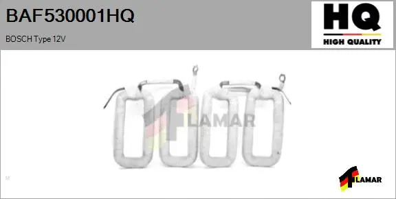 Field Winding, starter (BAF530001HQ)