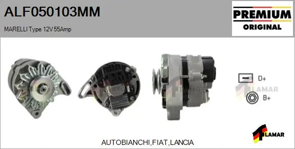 Alternator (ALF050103MM)