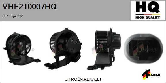 Interior Blower (VHF210007HQ)