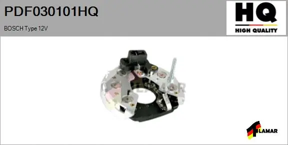 Rectifier, alternator (PDF030101HQ)