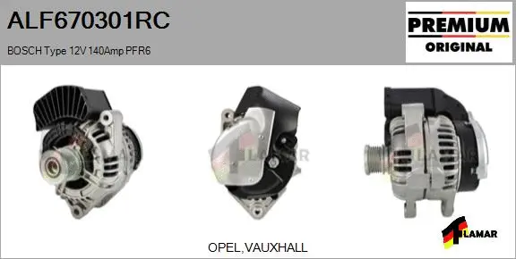 Alternator (ALF670301RC)