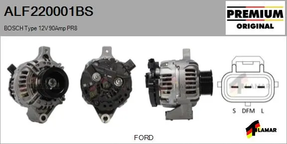 Alternator (ALF220001BS)