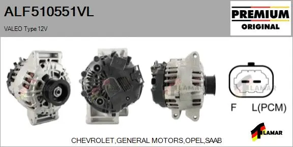 Alternator (ALF510551VL)