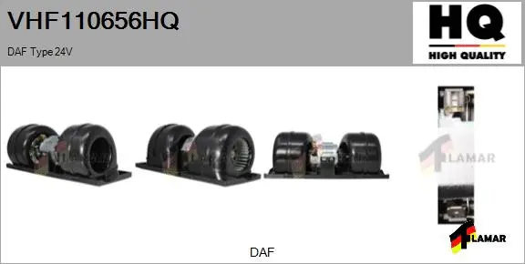 Interior Blower (VHF110656HQ)