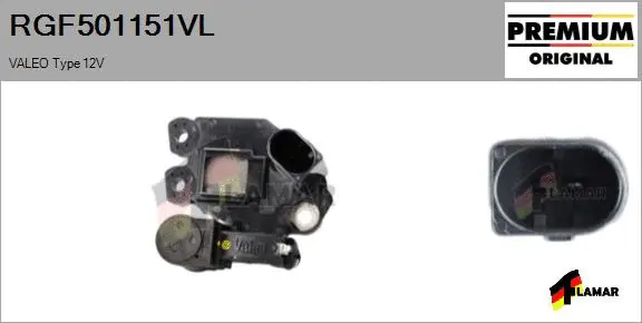 Alternator Regulator (RGF501151VL)