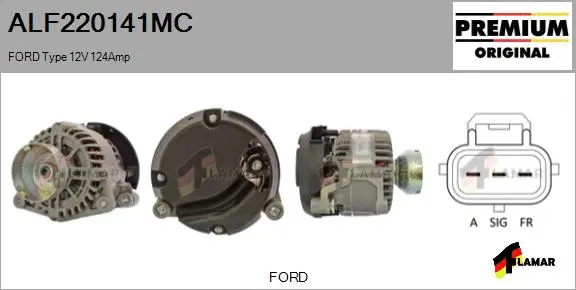 Alternator (ALF220141MC)