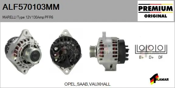 Alternator (ALF570103MM)