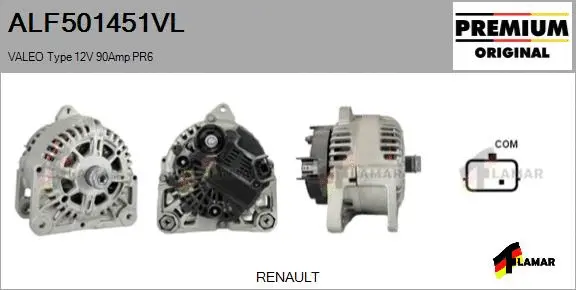 Alternator (ALF501451VL)