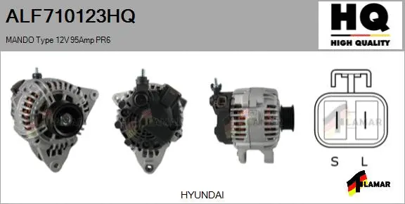 Alternator (ALF710123HQ)