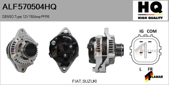 Alternator (ALF570504HQ)