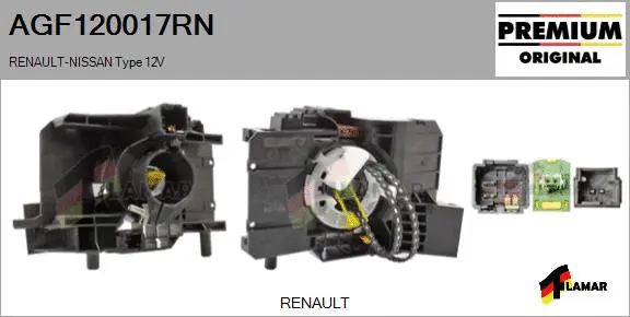 Clockspring, airbag (AGF120017RN)