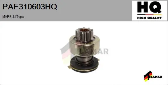 Pinion, starter (PAF310603HQ)