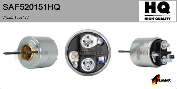 Solenoid Switch, starter (SAF520151HQ)